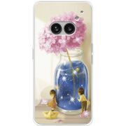 Чехол со стразами Nothing Phone (2a) Plus Little Boy and Girl