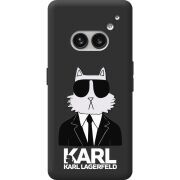 Черный чехол BoxFace Nothing Phone (2a) Plus Cat in Black
