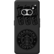 Черный чехол BoxFace Nothing Phone (2a) Plus Black Coffee