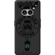 Черный чехол BoxFace Nothing Phone (2a) Plus Dark Coffee