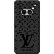 Черный чехол BoxFace Nothing Phone (2a) Plus LV Style