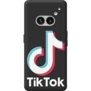 Черный чехол BoxFace Nothing Phone (2a) Plus Tik Tok