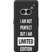 Черный чехол BoxFace Nothing Phone (2a) Plus Limited Edition