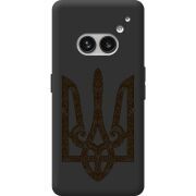 Черный чехол BoxFace Nothing Phone (2a) Plus Ukrainian Trident