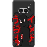 Черный чехол BoxFace Nothing Phone (2a) Plus Учиха Итачи