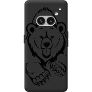 Черный чехол BoxFace Nothing Phone (2a) Plus Grizzly Bear