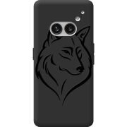 Черный чехол BoxFace Nothing Phone (2a) Plus Wolf