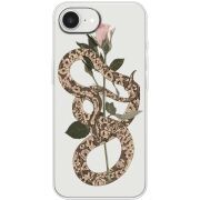 Прозорий чохол BoxFace Apple iPhone 17e Glamor Snake