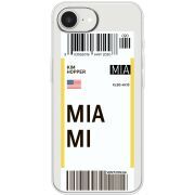 Прозорий чохол BoxFace Apple iPhone 17e Ticket Miami