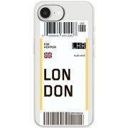 Прозорий чохол BoxFace Apple iPhone 17e Ticket London
