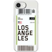 Прозорий чохол BoxFace Apple iPhone 17e Ticket Los Angeles