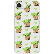 Прозорий чохол BoxFace Apple iPhone 17e Pattern Baby Yoda