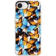 Прозорий чохол BoxFace Apple iPhone 17e Butterfly Morpho