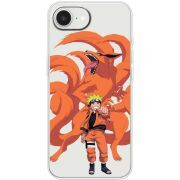 Прозорий чохол BoxFace Apple iPhone 17e Naruto and Kurama