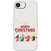 Прозорий чохол BoxFace Apple iPhone 17e Merry Christmas