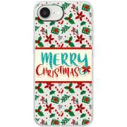 Прозорий чохол BoxFace Apple iPhone 17e Vintage Christmas Pattern