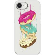 Прозорий чохол BoxFace Apple iPhone 17e Donuts