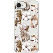 Прозорий чохол BoxFace Apple iPhone 17e Cotton and Rabbits