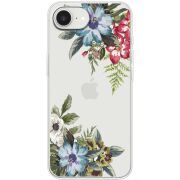Прозорий чохол BoxFace Apple iPhone 17e Floral