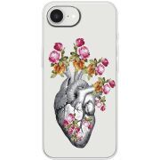 Чохол зі стразами Apple iPhone 17e Heart