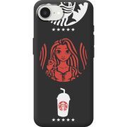 Чорний чохол BoxFace Apple iPhone 17e RedWhite Coffee