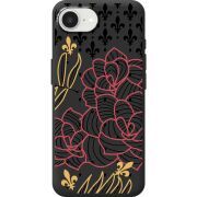 Чорний чохол BoxFace Apple iPhone 17e FranceFlowers