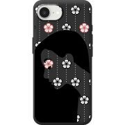 Чорний чохол BoxFace Apple iPhone 17e Flower Hair