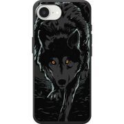 Чорний чохол BoxFace Apple iPhone 17e Wolf