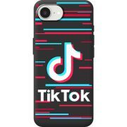 Чорний чохол BoxFace Apple iPhone 17e Tik Tok