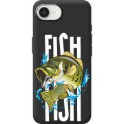 Чорний чохол BoxFace Apple iPhone 17e Fish