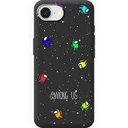 Чорний чохол BoxFace Apple iPhone 17e Among Us Invisible