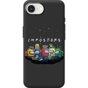 Чорний чохол BoxFace Apple iPhone 17e Among Us Impostors