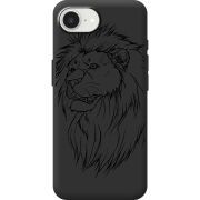 Чорний чохол BoxFace Apple iPhone 17e Lion