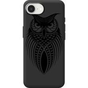 Чорний чохол BoxFace Apple iPhone 17e Owl