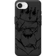 Чорний чохол BoxFace Apple iPhone 17e Bear King