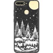 Черный чехол Uprint Honor 7C 