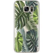 Прозрачный чехол Uprint Samsung G930 Galaxy S7 Palm Tree