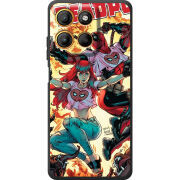 Чохол BoxFace Motorola G17 Deadpool and Mary Jane