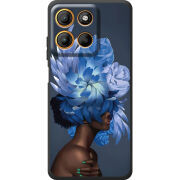 Чохол BoxFace Motorola G17 Exquisite Blue Flowers