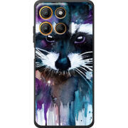 Чохол BoxFace Motorola G17 Акварельный енот