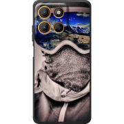 Чохол BoxFace Motorola G17 snowboarder
