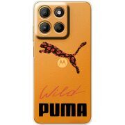 Прозорий чохол BoxFace Motorola G17 Wild Cat