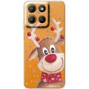 Прозорий чохол BoxFace Motorola G17 Winter Deer