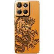 Прозорий чохол BoxFace Motorola G17 Chinese Dragon