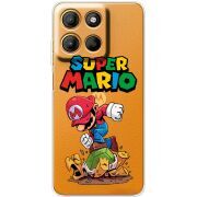 Прозорий чохол BoxFace Motorola G17 Super Mario