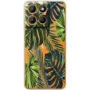 Прозорий чохол BoxFace Motorola G17 Palm Tree