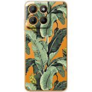 Прозорий чохол BoxFace Motorola G17 Banana Leaves