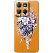 Чохол зі стразами Motorola G17 Ice Cream Flowers