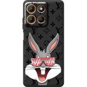 Чорний чохол BoxFace Motorola G17 looney bunny