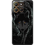 Чорний чохол BoxFace Motorola G17 Wolf
